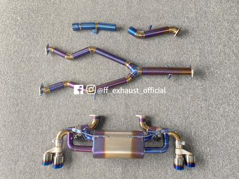 Mise à niveau du système d'échappement sport à valve en titane BMW G29 Z4 M40i