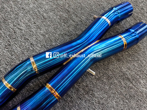 Mise à niveau du système d'échappement sport à valve en titane BMW G87 M2