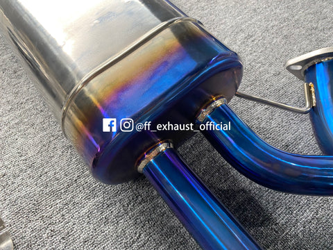 Mise à niveau du système d'échappement sport à valve en titane pour BMW G05 X5/G06 X6 M40i