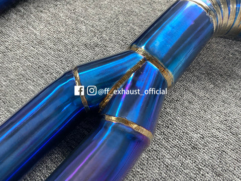 Upgrade BMW G05 X5/G06 X6 M40i Titan-Sportauspuffanlage mit Ventilen