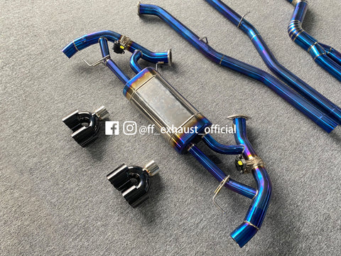 Upgrade BMW G05 X5/G06 X6 M40i Titan-Sportauspuffanlage mit Ventilen