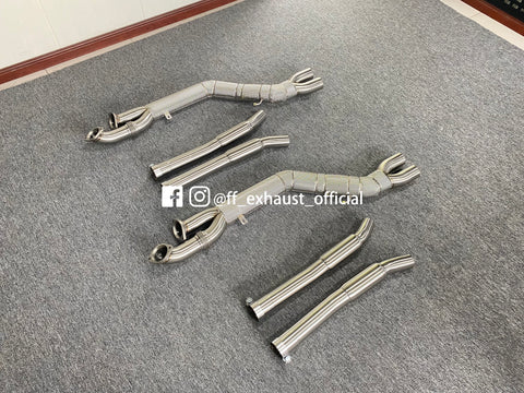 Upgrade BMW G80 M3 & G82 M4 gleichlanger Einzel-Mittelrohrauspuff