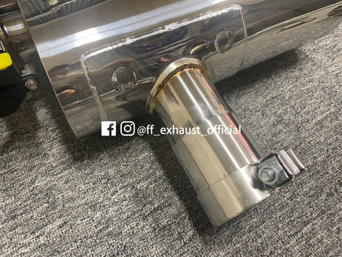 Upgrade MB W177 A35 & C118 CLA35 Ventil-Sportauspuffanlage