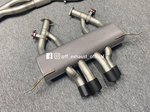 Mise à niveau du système d'échappement sport à soupapes BMW G80 M3 et G82 M4