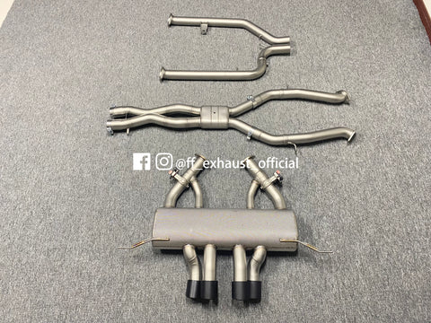 Mise à niveau du système d'échappement sport à soupapes BMW G80 M3 et G82 M4