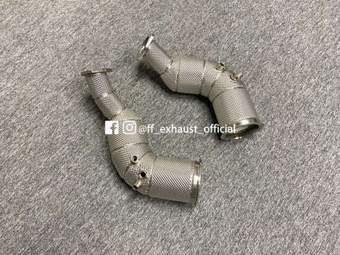 Mise à niveau des tuyaux de descente Audi C8 RS6/RS7