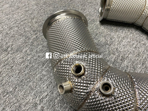 Mise à niveau des tuyaux de descente Audi C8 RS6/RS7