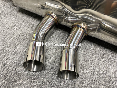 Upgrade der Audi RSQ8-Sportauspuffanlage mit Ventilen