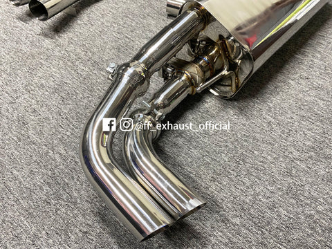 Upgrade der Audi RSQ8-Sportauspuffanlage mit Ventilen