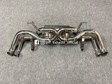 Upgrade Audi R8 V10 (GEN2) Ventil-Sportauspuffanlage