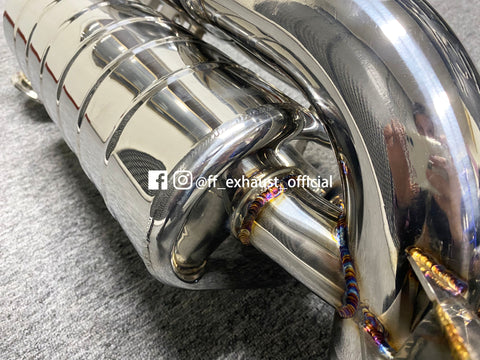 Upgrade Audi R8 V10 (GEN2) Ventil-Sportauspuffanlage