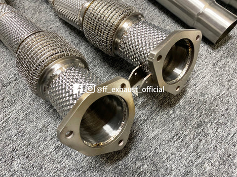 Mise à niveau du tuyau de descente et des tuyaux avant des Audi RS3 8V et TTRS 8S