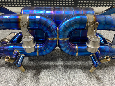 Mise à niveau du système d'échappement sport à valves en titane de l'Audi R8 V10 (GEN3)