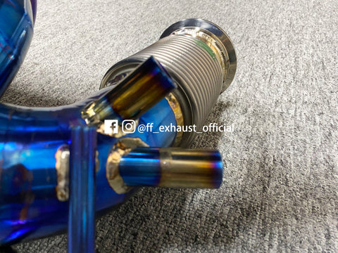 Upgrade Audi R8 V10 (GEN3) Titan-Sportauspuffanlage mit Ventilen