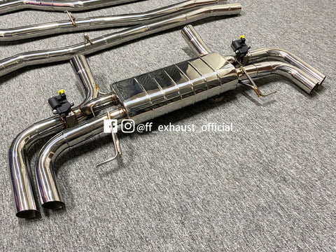 Upgrade der BMW G15/G16 M850i Ventil-Sportauspuffanlage