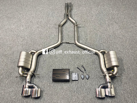 Mise à niveau du système d'échappement sport à soupapes MB AMG W204 C63/W212 E63