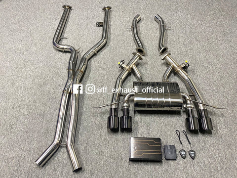 Mise à niveau du système d'échappement sport à soupapes BMW G80 M3 et G82 M4