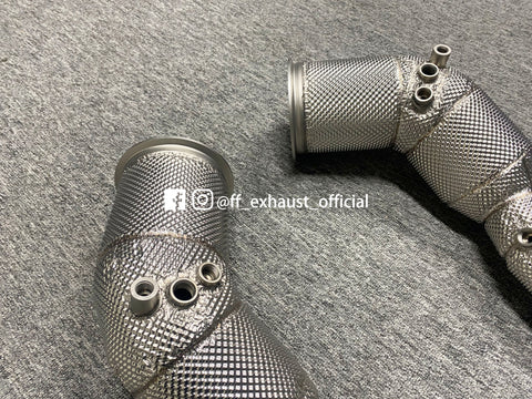 Audi C8 S6/S7 2.9T Downpipes