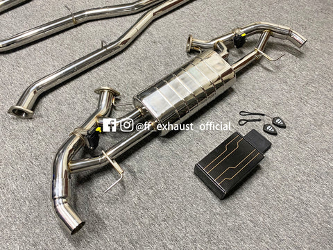 BMW G05/G06/G07 X5/X6/X7 40i Valvetronic Exhaust System