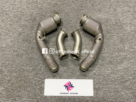 2024+BMW F95/F96 X5M/X6M LCI S68 Downpipes