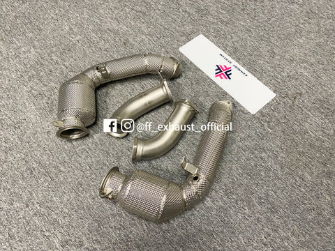 2024+BMW F95/F96 X5M/X6M LCI S68 Downpipes