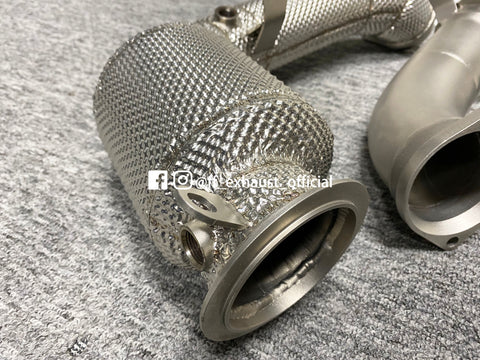 2024+BMW F95/F96 X5M/X6M LCI S68 Downpipes