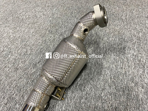 Mercedes Benz W204 C63 AMG M156 Downpipes