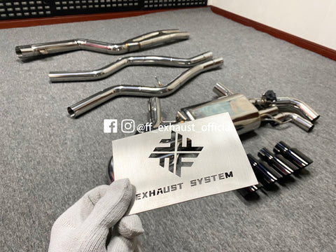 Upgrade BMW G20 M340i/G22 M440i Ventil-Sportauspuffanlage