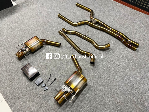 Mercedes Benz W213 E63/S AMG Titanium Valvetronic Exhaust System