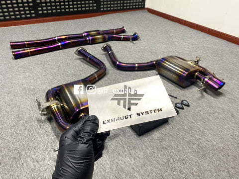 Mercedes Benz W222 S63 AMG Titanium Valvetronic Exhaust System