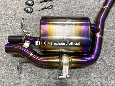 Mercedes Benz W222 S63 AMG Titanium Valvetronic Exhaust System