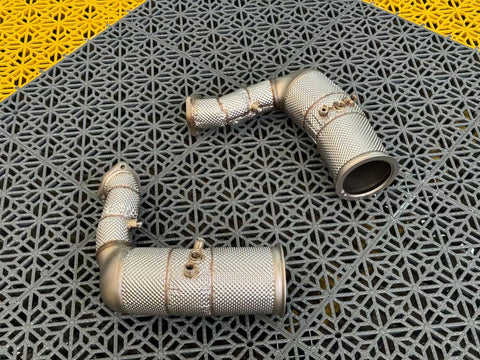 Porsche Cayenne Turbo/GTS Performance Downpipes