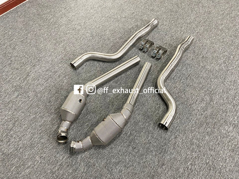 Mercedes Benz W212 E63/C218 CLS63 M156 Downpipes