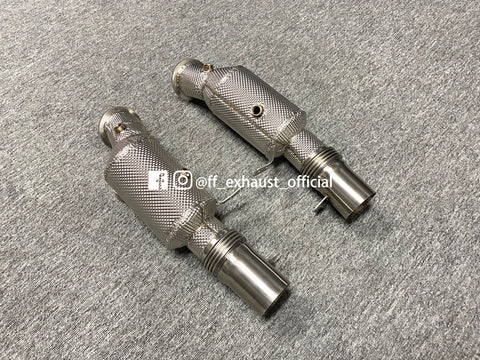 BMW G12 M760i 6.6T V12 Performance Downpipes
