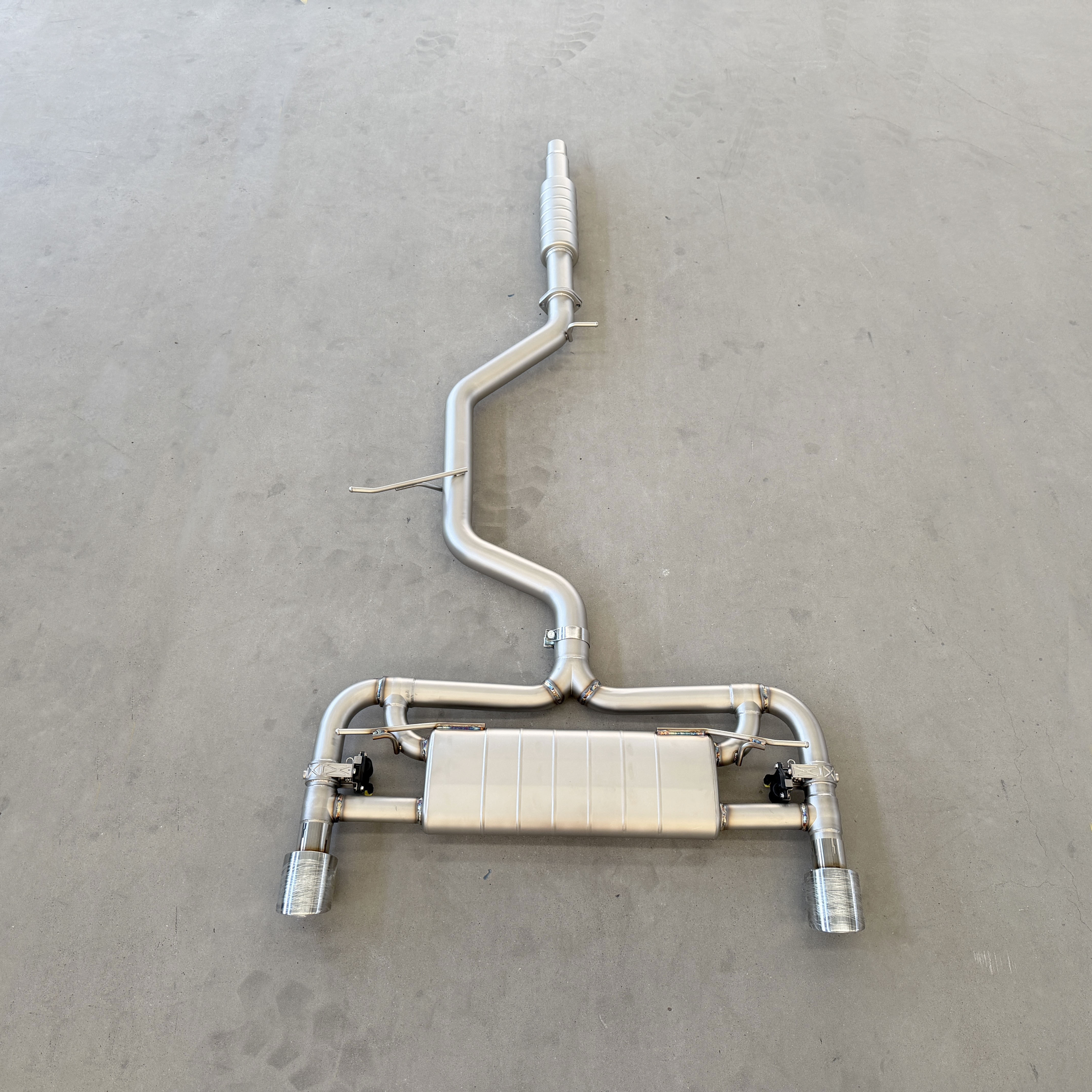 Valvetronic Catback Exhaust System for VW Golf GTI MK8 – FF