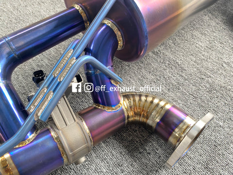 Upgrade BMW G29 Z4 M40i Titan-Sportauspuffanlage mit Ventilen