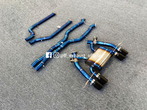 Upgrade BMW G87 M2 Titan-Sportauspuffanlage mit Ventilen 