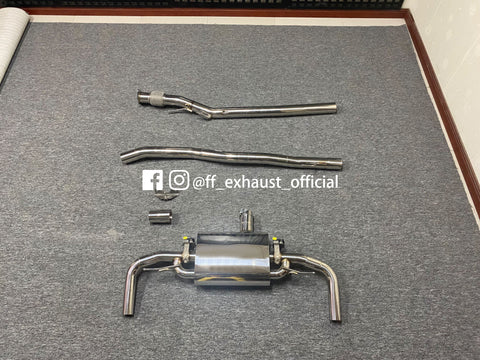 Upgrade MB W177 A35 &amp; C118 CLA35 Ventil-Sportauspuffanlage