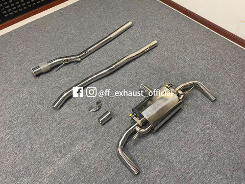 Upgrade MB W177 A35 &amp; C118 CLA35 Ventil-Sportauspuffanlage