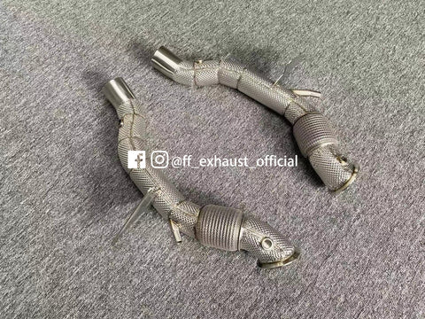 Ferrari 488 Pista/GTB Performance Downpipes