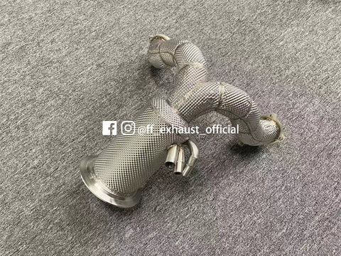 Upgrade Porsche 9YA Cayenne Downpipe
