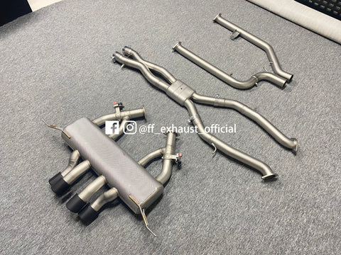 Mise à niveau du système d'échappement sport à soupapes BMW G80 M3 et G82 M4 