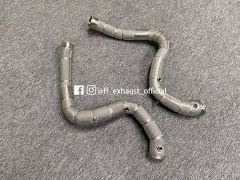 Upgrade MB AMG C63/C63S W205 M177 Downpipes