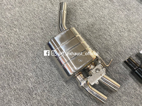 Mise à niveau du système d'échappement sport à soupapes Audi B9 S4/S5 