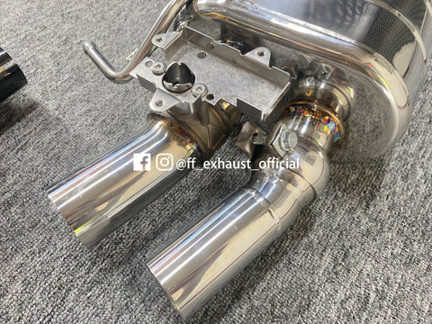 Mise à niveau du système d'échappement sport à soupapes Audi B9 S4/S5 