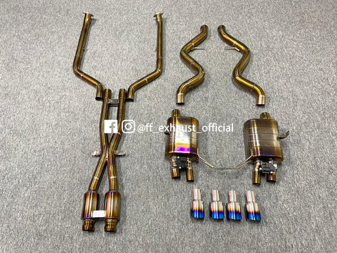 Mise à niveau du système d'échappement sport à valve en titane BMW E90/E92/E93 M3 