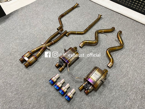 Upgrade BMW E90/E92/E93 M3 Titan-Sportauspuffanlage mit Ventilen 