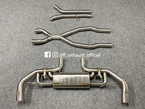 Upgrade MB AMG GLE43/GLE400/GLE450 C292/W166 Ventil-Sportauspuffanlage 