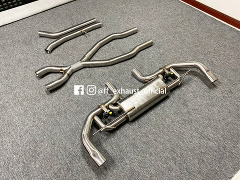 Upgrade MB AMG GLE43/GLE400/GLE450 C292/W166 Ventil-Sportauspuffanlage 