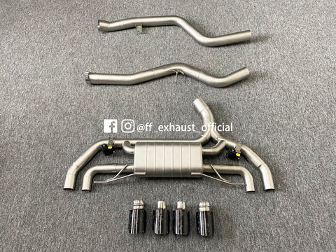 Mise à niveau du système d'échappement sport à soupapes B48 BMW G20 330i/330e 